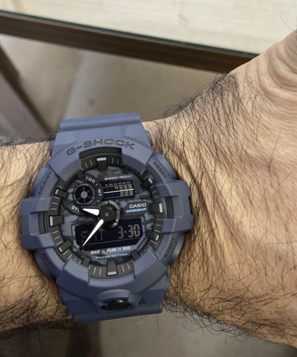 ساعت مچی مردانه  کاسیو Casio مدل GA-700CA-2ADR