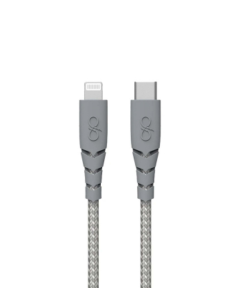 کابل شارژ USB-C به لایتنینگ فورس مدل FPCBLMFIC1.2MRG Ultra-reinforced Cable طول 1.2 متر