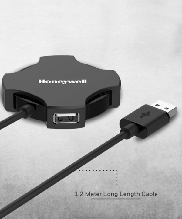 هاب 4 پورت USB 2.0 هانیول مدل NON-POWERED