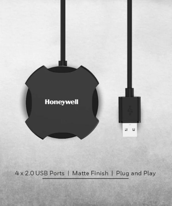 هاب 4 پورت USB 2.0 هانیول مدل NON-POWERED