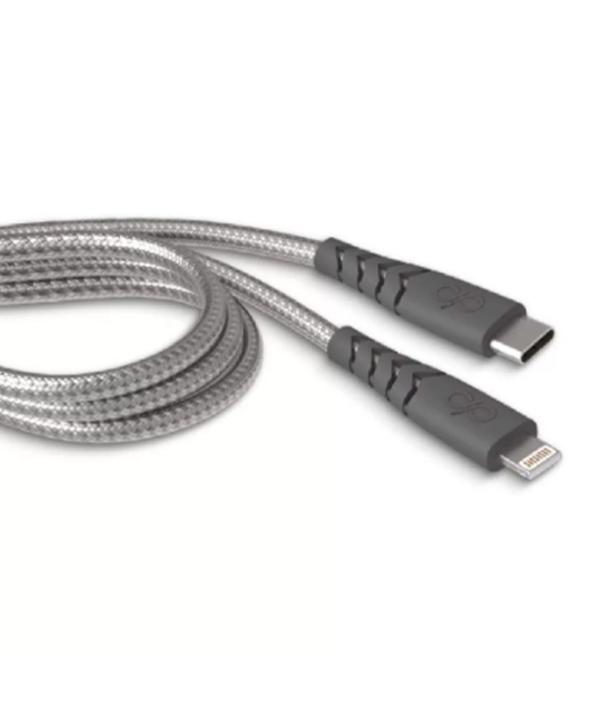 کابل تبدیل USB-C به لایتنینگ فورس مدل FPCBLMFIC1.2MG Ultra-reinforced Cable طول 1.2 متر