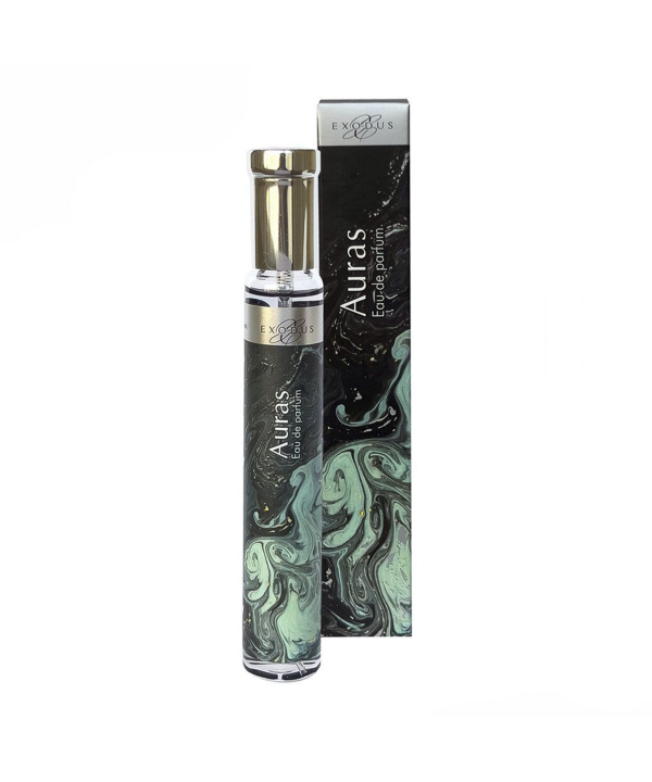 عطر جیبی مردانه اگزودوس Exodus مدل Auras حجم 30 میلی‌لیتر