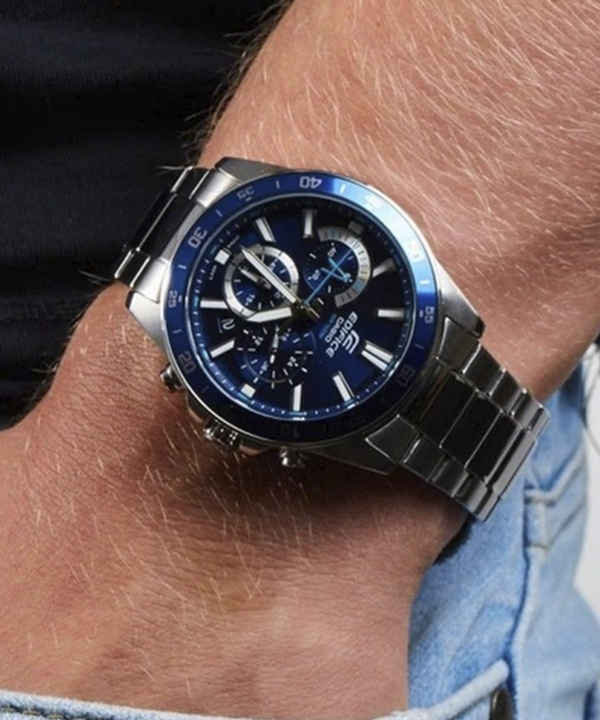 ساعت مچی مردانه  کاسیو Casio مدل EFV-570D-2AVUDF