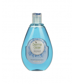 شامپو بدن مردانه درماکلین Derma Clean حاوی عصاره شکوفه سیب حجم 300 میلی لیتر