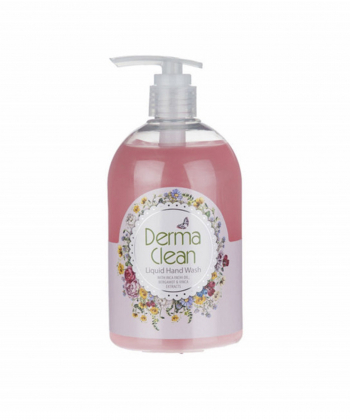 مایع دستشویی صدفی درماکلین Derma Clean با عصاره برگاموت و وینکا حجم 500 میلی لیتر