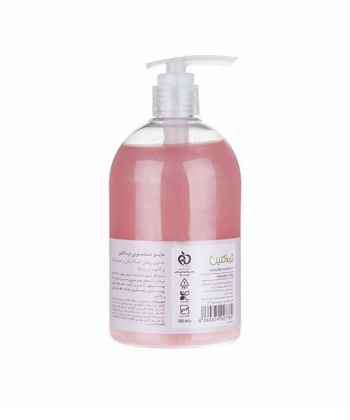 مایع دستشویی صدفی درماکلین Derma Clean با عصاره برگاموت و وینکا حجم 500 میلی لیتر
