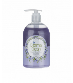 مایع دستشویی صدفی درماکلین Derma Clean با عصاره لاوندر حجم 500 میلی لیتر