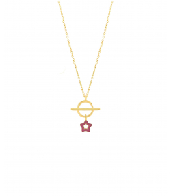 گردنبند ستاره میوگلد Mio Gold کد NC1673
