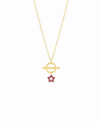 گردنبند ستاره میوگلد Mio Gold کد NC1673