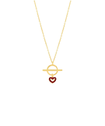 گردنبند قلب میوگلد Mio Gold کد NC1666
