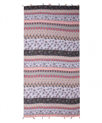 شال طرح دار زیبو Ziboo مدل IS-2010