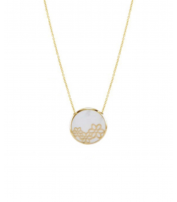 گردنبند گل میوگلد Mio Gold کد NC1706
