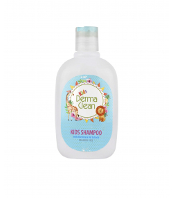 شامپو کودک درماکلین Derma Clean حاوی عصاره آلوئه ورا و جو دوسر حجم 250 میلی لیتر