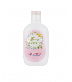 شامپو کودک درماکلین Derma Clean حاوی عصاره آلوئه ورا و جو دوسر حجم 250 میلی لیتر