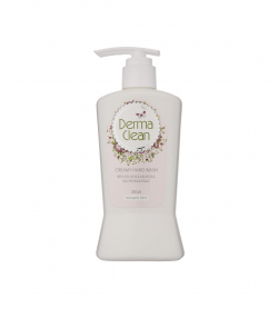 مایع دستشویی کرمی درماکلین Derma Clean با روغن آرگان و عصاره ابریشم حجم 300 میلی لیتر