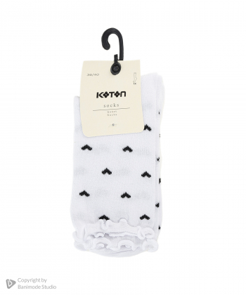 جوراب ساق بلند زنانه کوتون Koton کد 5WAK80297AA