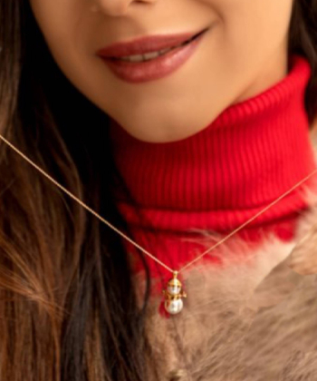 پلاک آدم برفی میوگلد Mio Gold کد N755