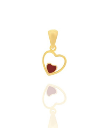 پلاک قلب میوگلد Mio Gold کد N2250
