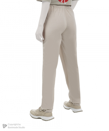 شلوار نخی راحتی زنانه پوتنزا مدل 92421048