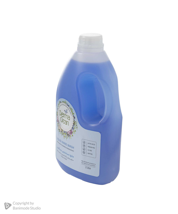 مایع دستشویی شفاف درماکلین Derma Clean با عصاره بابونه و وربنا حجم 2000 میلی لیتر