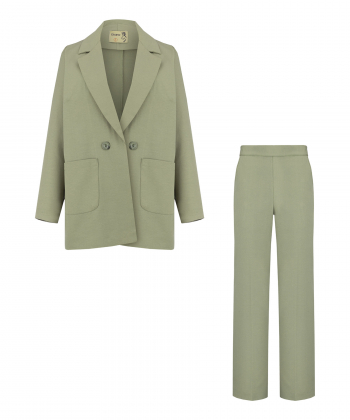 ست مانتو و شلوار زنانه السانا مدل 1895