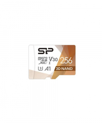 کارت حافظه microSDXC سیلیکون پاور مدل Superior Pro V30 A1 ظرفیت 256 گیگابایت به همراه آداپتور SD