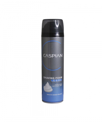 اسپری فوم اصلاح کاسپین Caspian مدل Cool حجم 200 میلی لیتر