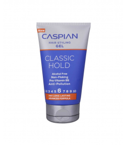 ژل حالت دهنده موی سر کاسپین Caspian مدل Classic Hold حجم 150 میلی لیتر