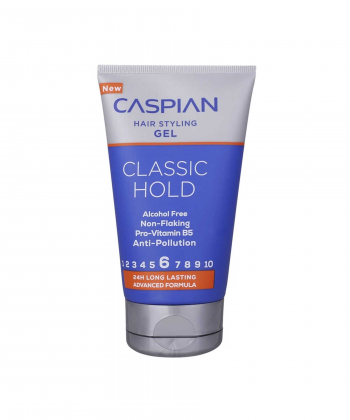 ژل حالت دهنده موی سر کاسپین Caspian مدل Classic Hold حجم 150 میلی لیتر