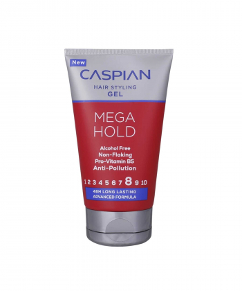 ژل حالت دهنده موی سر کاسپین Caspian مدل Mega Hold حجم 150 میلی لیتر