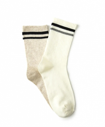 جوراب ساق بلند زنانه کوتون Koton کد 5WAK80266AA بسته 2 عددی