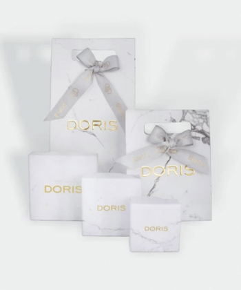 گردنبند پروفیل مثلث درریس Doris کد P960