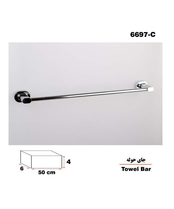 آویز حوله دلفین Dolphin مدل 66 C L