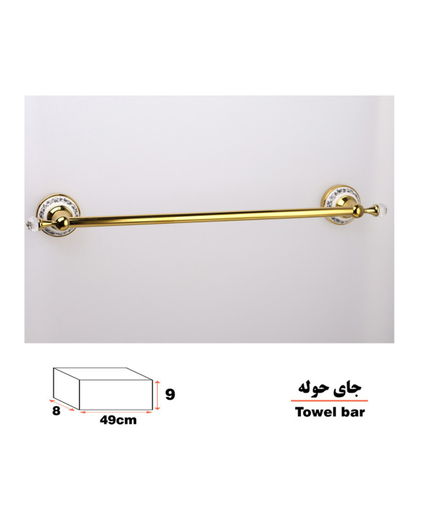 آویز حوله دلفین Dolphin مدل 34 G L