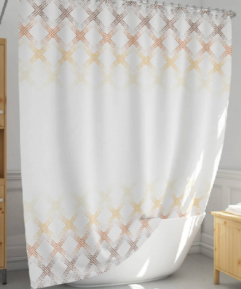 پرده حمام دلفین Dolphin مدل EV-4644