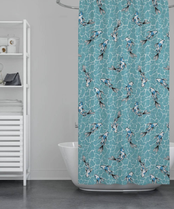 پرده حمام دلفین Dolphin مدل GU-4352