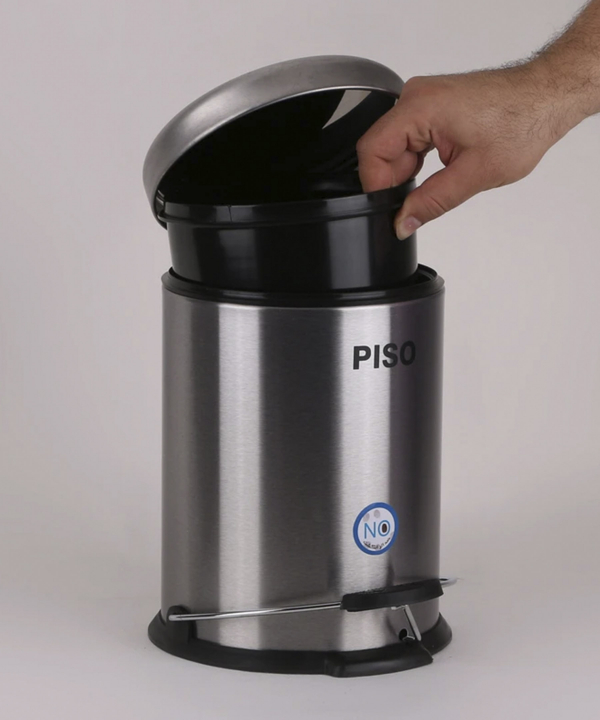 سطل زباله پدالی پیسو Piso مدل SS-3 ظرفیت 3 لیتر