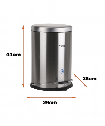 سطل زباله پدالی پیسو Piso مدل SS-20