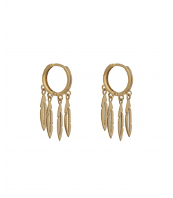 گوشواره پر میوگلد Mio Gold کد E502