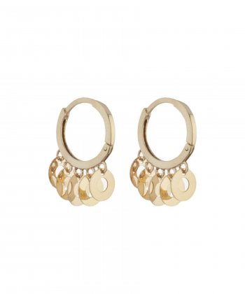 گوشواره پولکی میوگلد Mio Gold کد E747