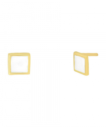گوشواره مربع میوگلد Mio Gold کد E1601