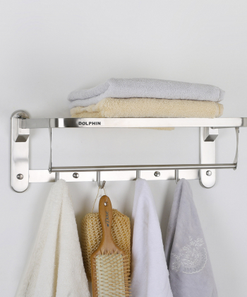 رخت آویز حمام دلفین Dolphin مدل Si-49