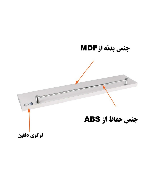طبقه دیواری دلفین Dolphin مدل MD-6010-TH