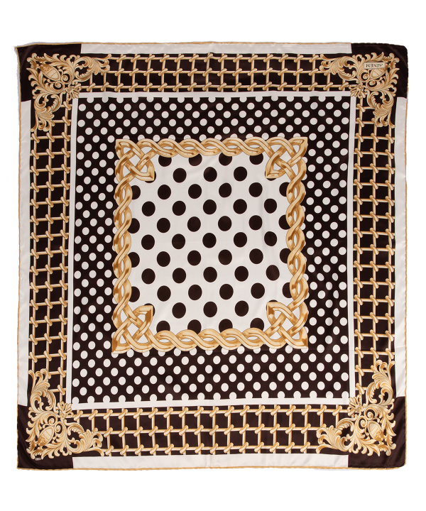 روسری زنانه طرح دار زیبو Ziboo مدل SCARF H-012