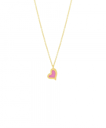 گردنبند قلب میوگلد Mio Gold کد NC1708