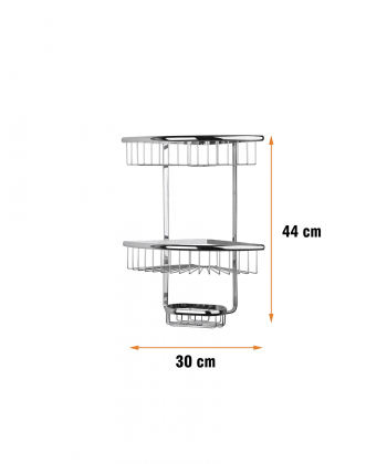 قفسه حمام دلفین Dolphin مدل 60j2-cp
