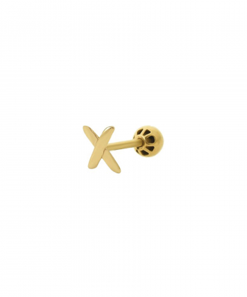پیرسینگ ضربدر میوگلد Mio Gold کد E1564
