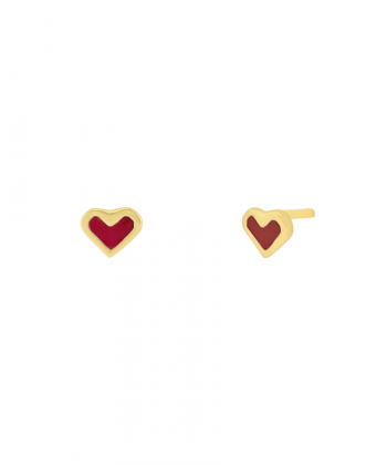 گوشواره قلب میوگلد Mio Gold کد E1581