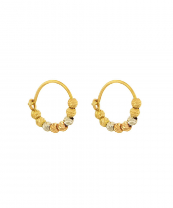 گوشواره البرنادو کوچک میوگلد Mio Gold کد E910