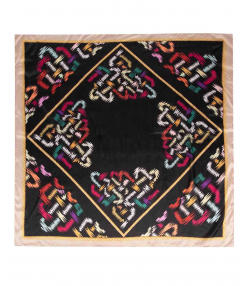 روسری زنانه طرح دار زیبو Ziboo مدل pc-122